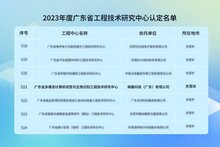 熵基科技榮獲廣東省工程技術(shù)研究中心認定