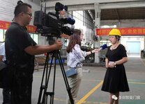 佛山南海電視臺采訪報道圣田智能科技落實安全生產工作