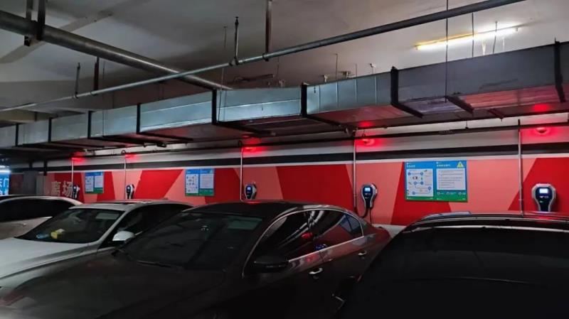 南京蘇寧慧谷上線捷順科技充電樁+運(yùn)營(yíng)增收方案，停充一體助力增收35%