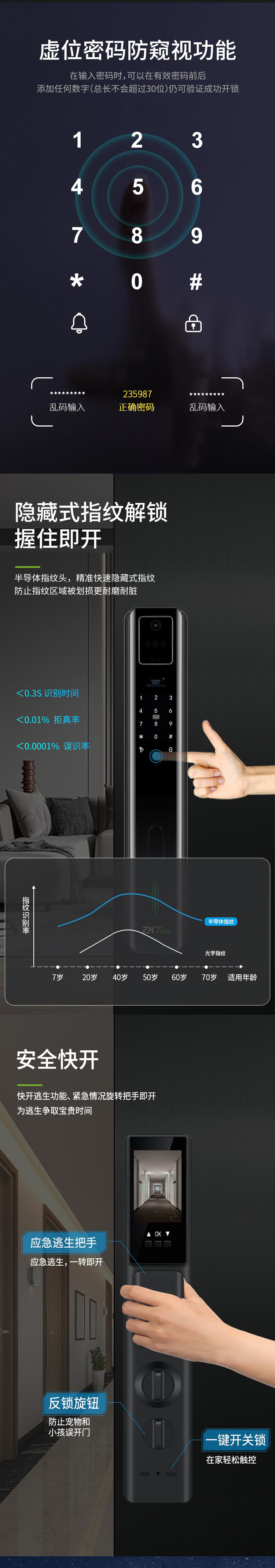 熵基面部鎖升級(jí)款ZM300：靈動(dòng)雙眸，無感喚醒刷臉開門