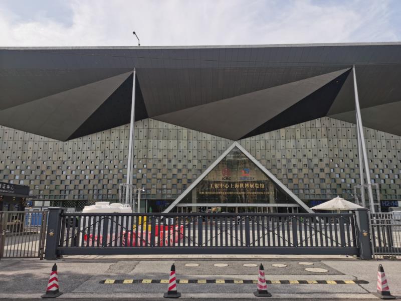 工銀中心上海世博展覽館出入口 - 中出網(wǎng)-智能出入口與停車充電門戶