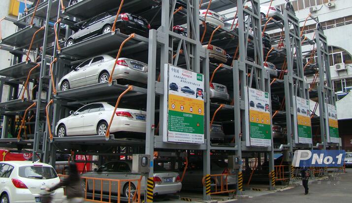深圳中航城項(xiàng)目立體車(chē)庫(kù)案例 - 中出網(wǎng)-智能出入口與停車(chē)充電門(mén)戶