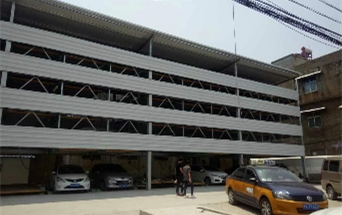 安徽臨泉一中項(xiàng)目立體車(chē)庫(kù)案例 - 中出網(wǎng)-智能出入口與停車(chē)充電門(mén)戶(hù)