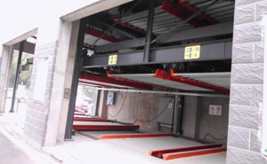張家界中興大夏立體車庫案例 - 中出網-智能出入口與停車充電門戶