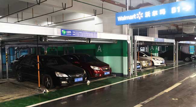 昆明云投財富商業(yè)廣場立體車庫工程 - 中出網-智能出入口與停車充電門戶