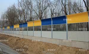 大廣高速固安段聲屏障護欄案例 - 中出網-智能出入口與停車充電門戶