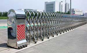 宜昌機(jī)械廠和諧伸縮門(mén)案例
