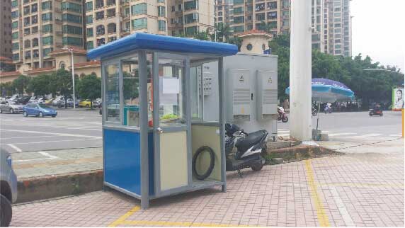 東溝嶺市場崗亭案例 - 中出網(wǎng)-智能出入口與停車充電門戶