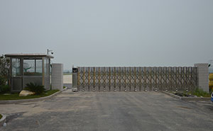 鎮(zhèn)江機(jī)場(chǎng)智能安全伸縮平移門工程案例
