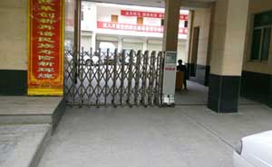 咸陽(yáng)中國(guó)人壽保險(xiǎn)電動(dòng)伸縮門案例