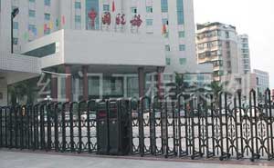 汕頭澄海國(guó)家稅務(wù)局電動(dòng)伸縮門案例