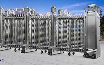 三秦大地B型電動(dòng)伸縮門