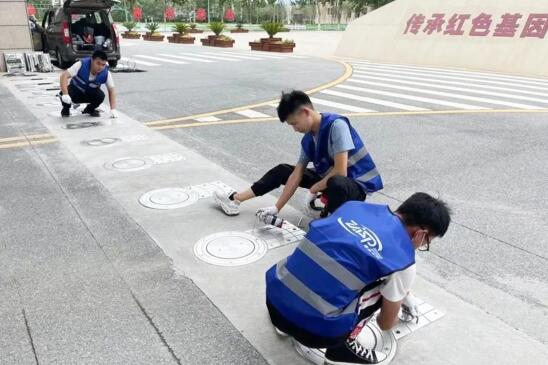 【卓奧世鵬】不畏盛夏酷暑，撐起平安“保護(hù)傘”