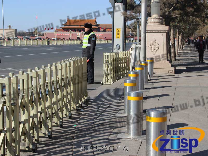 北京天安門廣場升降柱案例 - 中出網(wǎng)-智能出入口與停車充電門戶