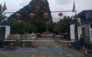 廣西柳州進德派出所升降柱案例 - 中出網(wǎng)-智能出入口與停車充電門戶