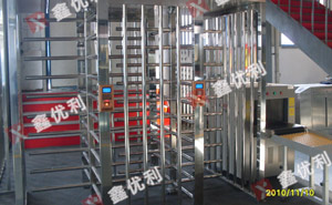 沈陽(yáng)火車站，和諧號(hào)車輛段，全高轉(zhuǎn)閘，指紋門禁機(jī)案例 - 中出網(wǎng)-智能出入口與停車充電門戶