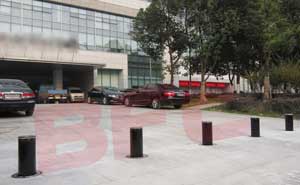 南京紫金農商銀行升降柱案例 - 中出網-智能出入口與停車充電門戶