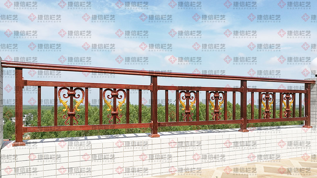 鋁藝護(hù)欄 - 鋁藝陽(yáng)臺(tái)護(hù)欄福T花