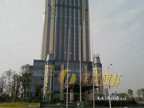 喜迎南昌出安智能旗桿進(jìn)駐南昌格蘭云天國(guó)際酒店