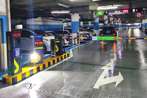 科拓?zé)o人收費停車場解決方案在廣州重點商圈落成