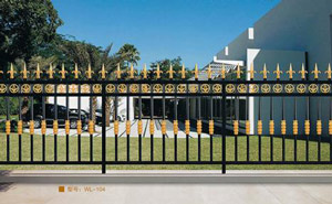 三門(mén)峽建業(yè)壹號(hào)城邦鋁藝護(hù)欄案例