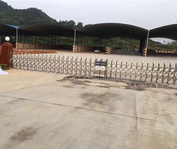 臨汾河西工業(yè)園區(qū)電動伸縮門案例 - 中出網(wǎng)-智能出入口與停車充電門戶