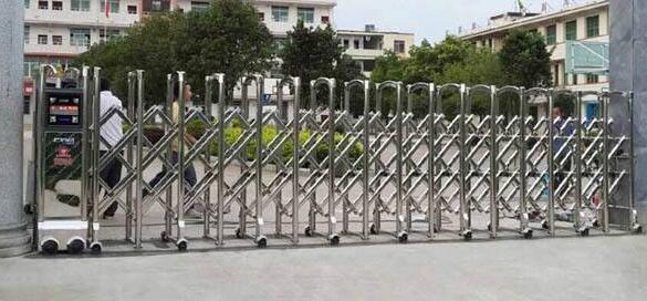 浙江省麗水市藍天制筆有限公司一直信賴麗水出安智能電動伸縮門