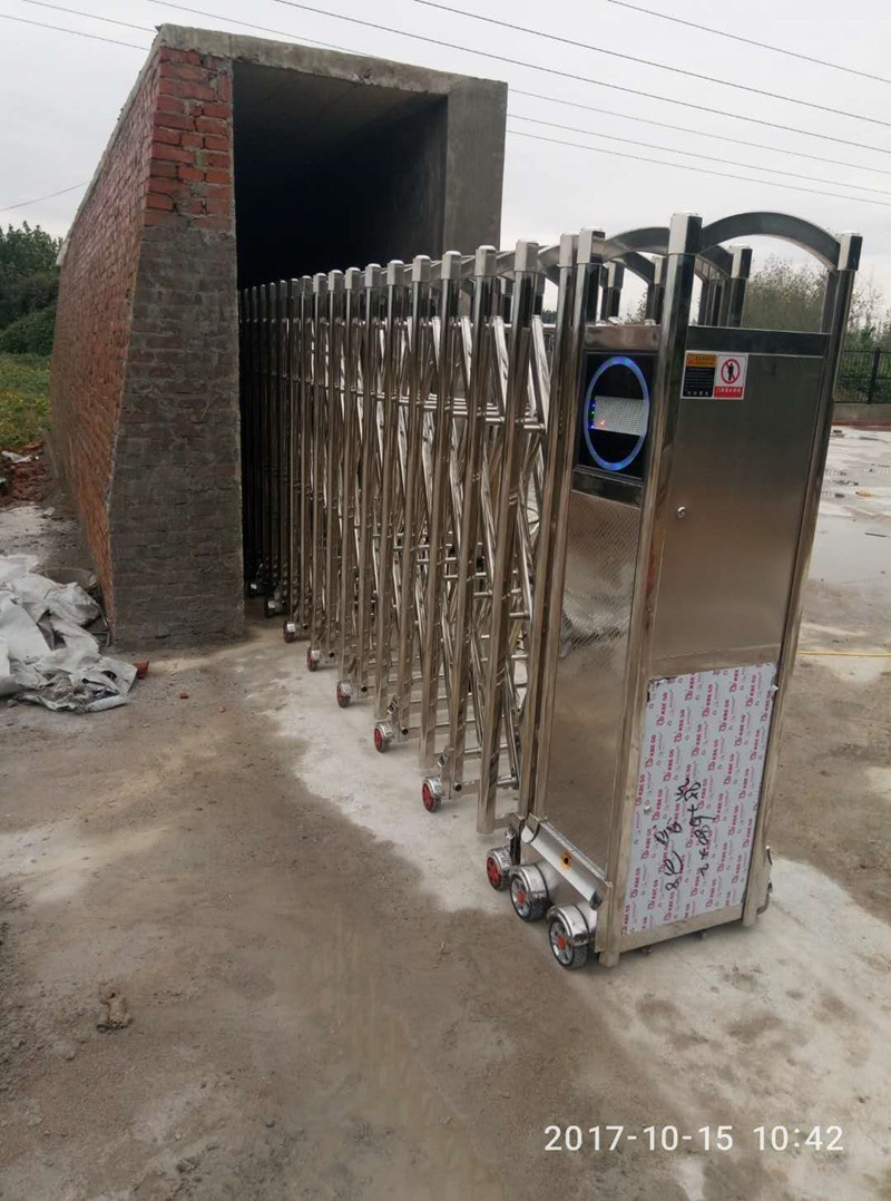 漢中城固縣沙河營(yíng)垃圾處理廠電動(dòng)伸縮門案例 - 中出網(wǎng)-智能出入口與停車充電門戶