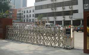 刑警支隊(duì)電動(dòng)伸縮門(mén)工程