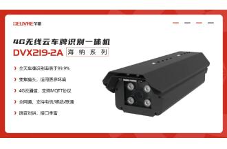 新品上市 | 4G無線云車牌識別一體機，免布線部署效率翻倍