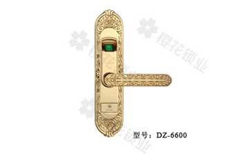  - 室內(nèi)門指紋鎖-6600-亮金