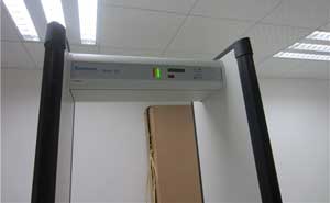德賽集團安裝METOR6S金屬探測門案例