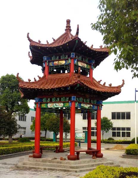 江蘇揚州日興化工公司涼亭案例 - 中出網(wǎng)-智能出入口與停車充電門戶