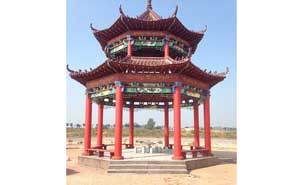沂南縣現(xiàn)代漁業(yè)園涼亭案例 - 中出網-智能出入口與停車充電門戶