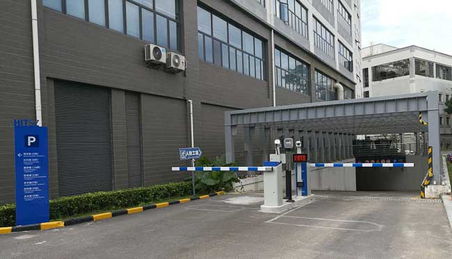 哈爾濱工業(yè)大學（深圳）車牌識別系統(tǒng)案例 - 中出網-智能出入口與停車充電門戶