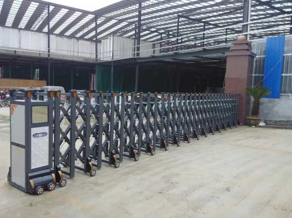 熱烈祝賀贛州出安智能電動伸縮門進(jìn)駐贛州南康文建永德利建材有限公司